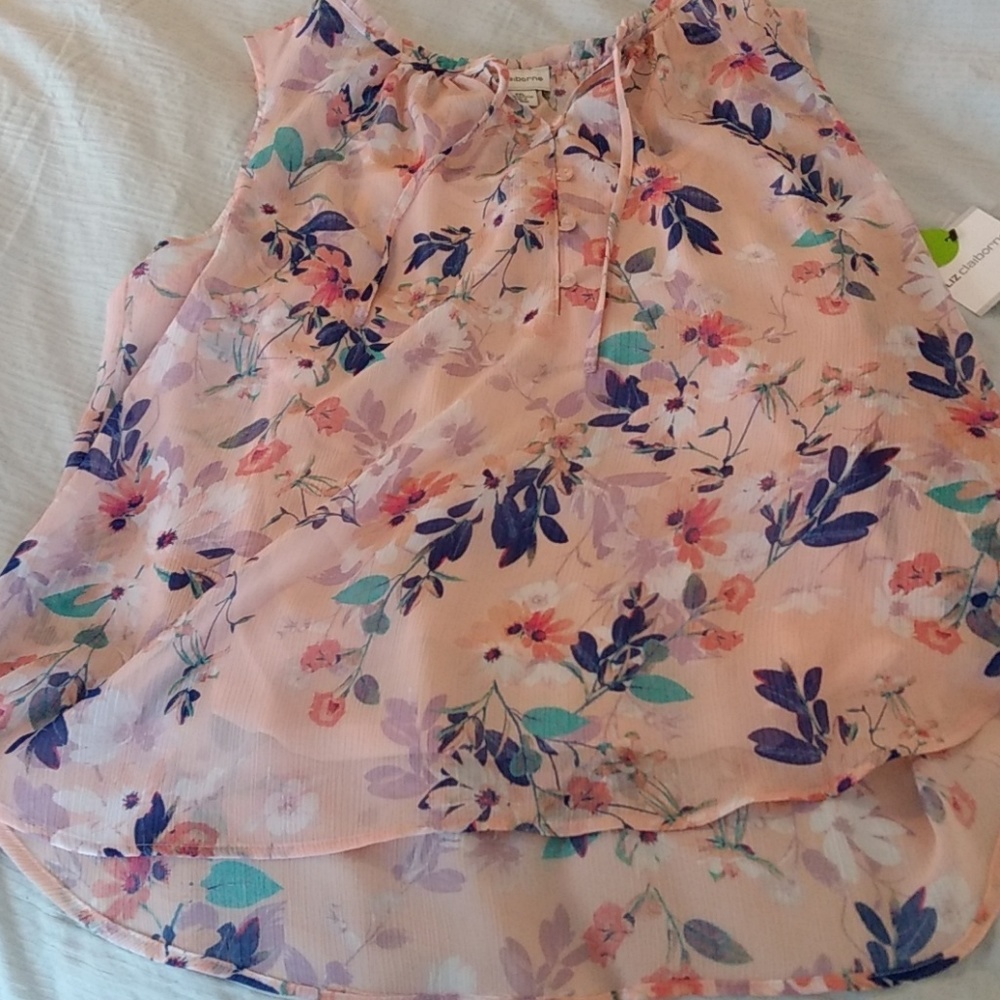 Liz Claiborne Sleeveless Blouse